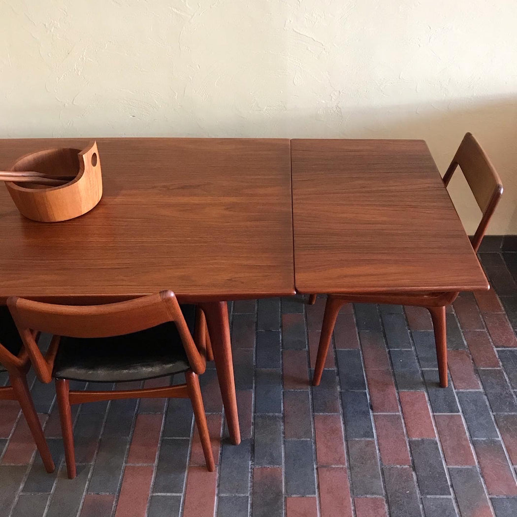 Alfred Christensen Teak Surfboard Dining Table