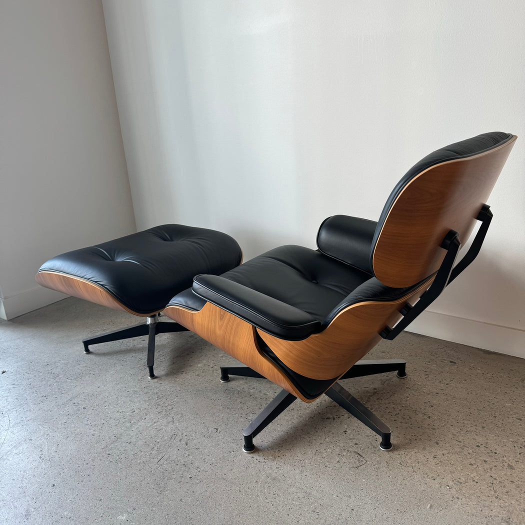 Authentic Eames Chair + Ottoman