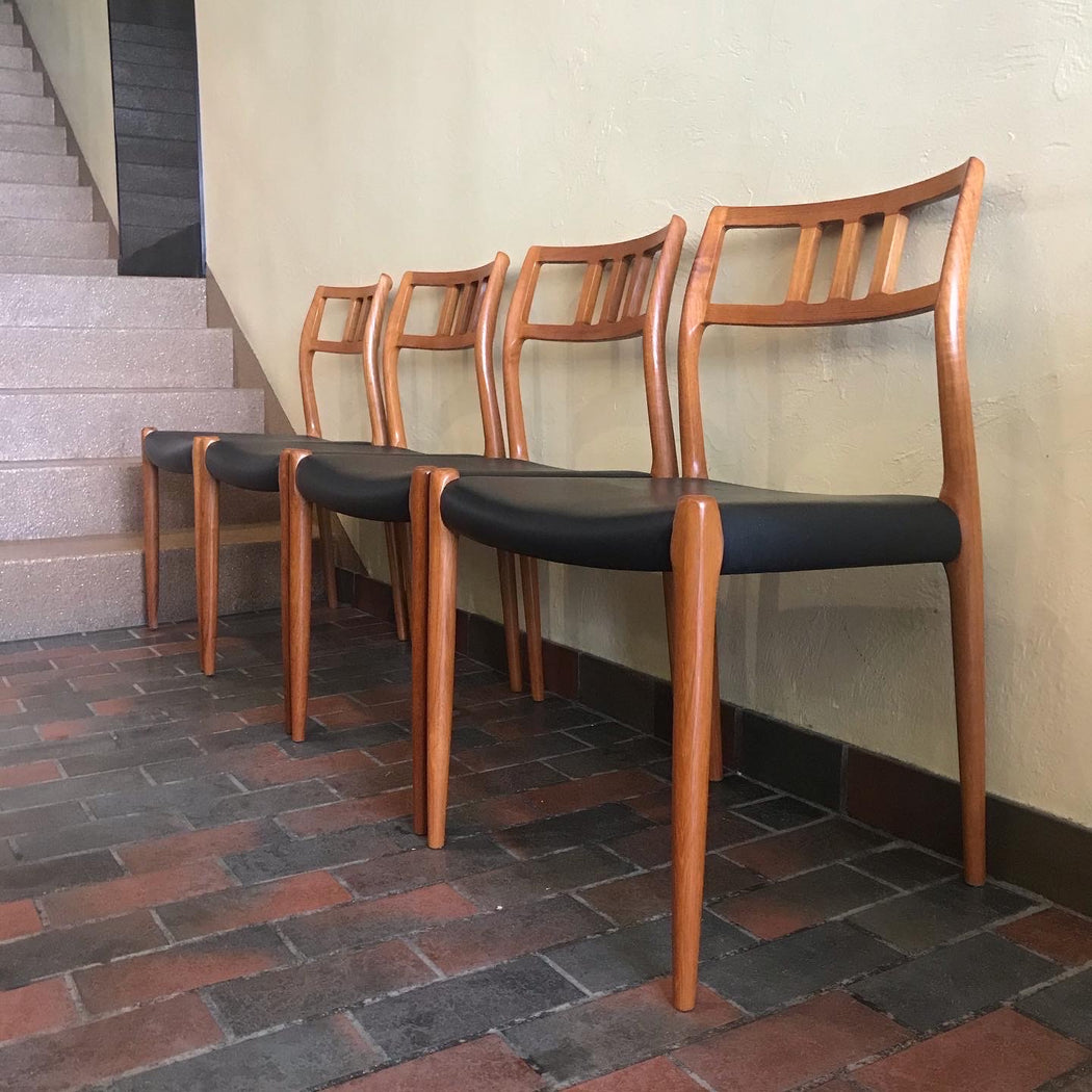 Set of Four Moller Chairs