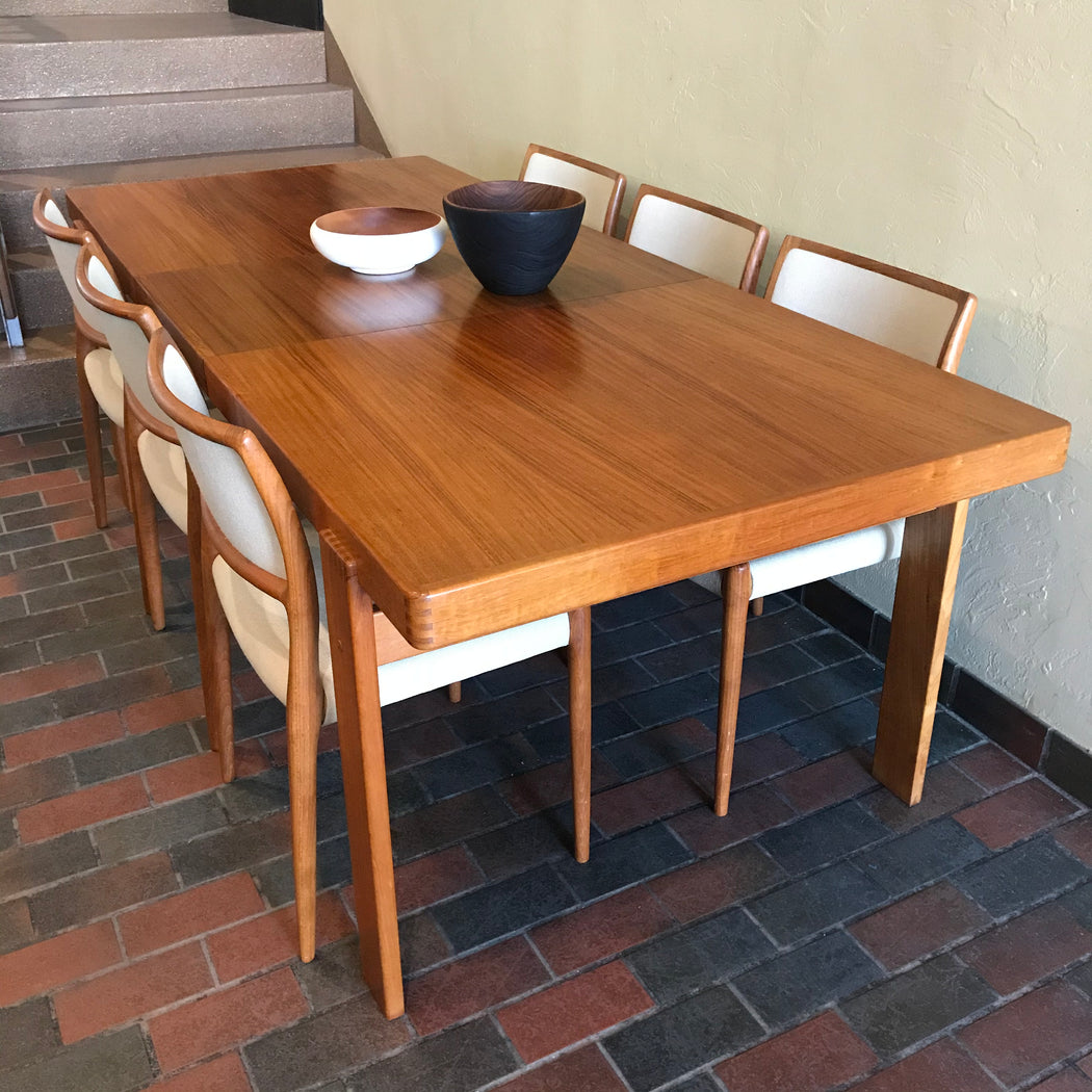 Danish Teak Dining Table