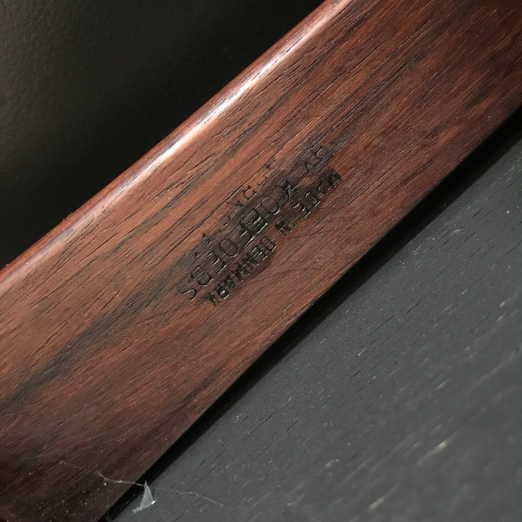 Set of Four Eva Rosewood Dining Chairs
