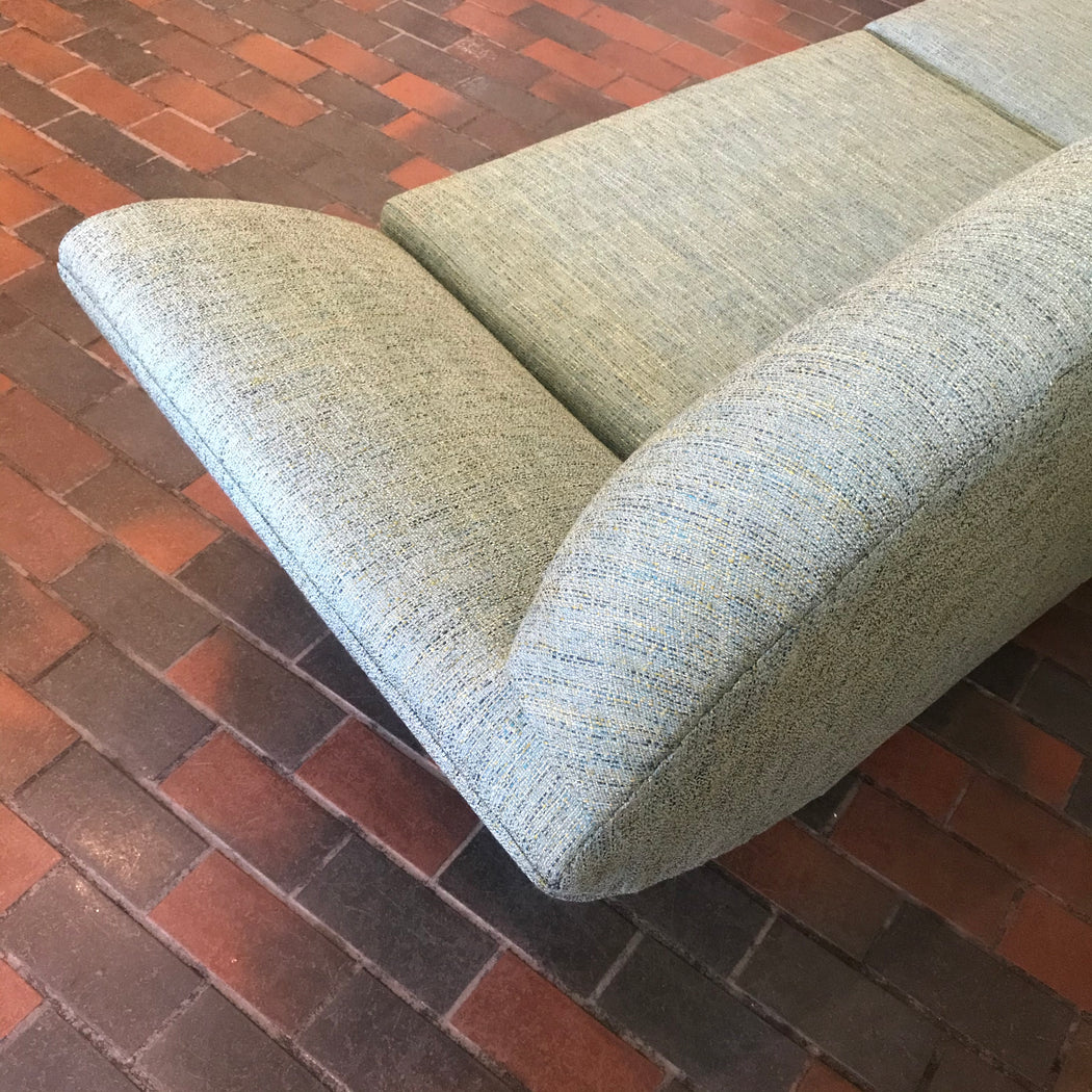 SOLD • Atomic Teal Sofa