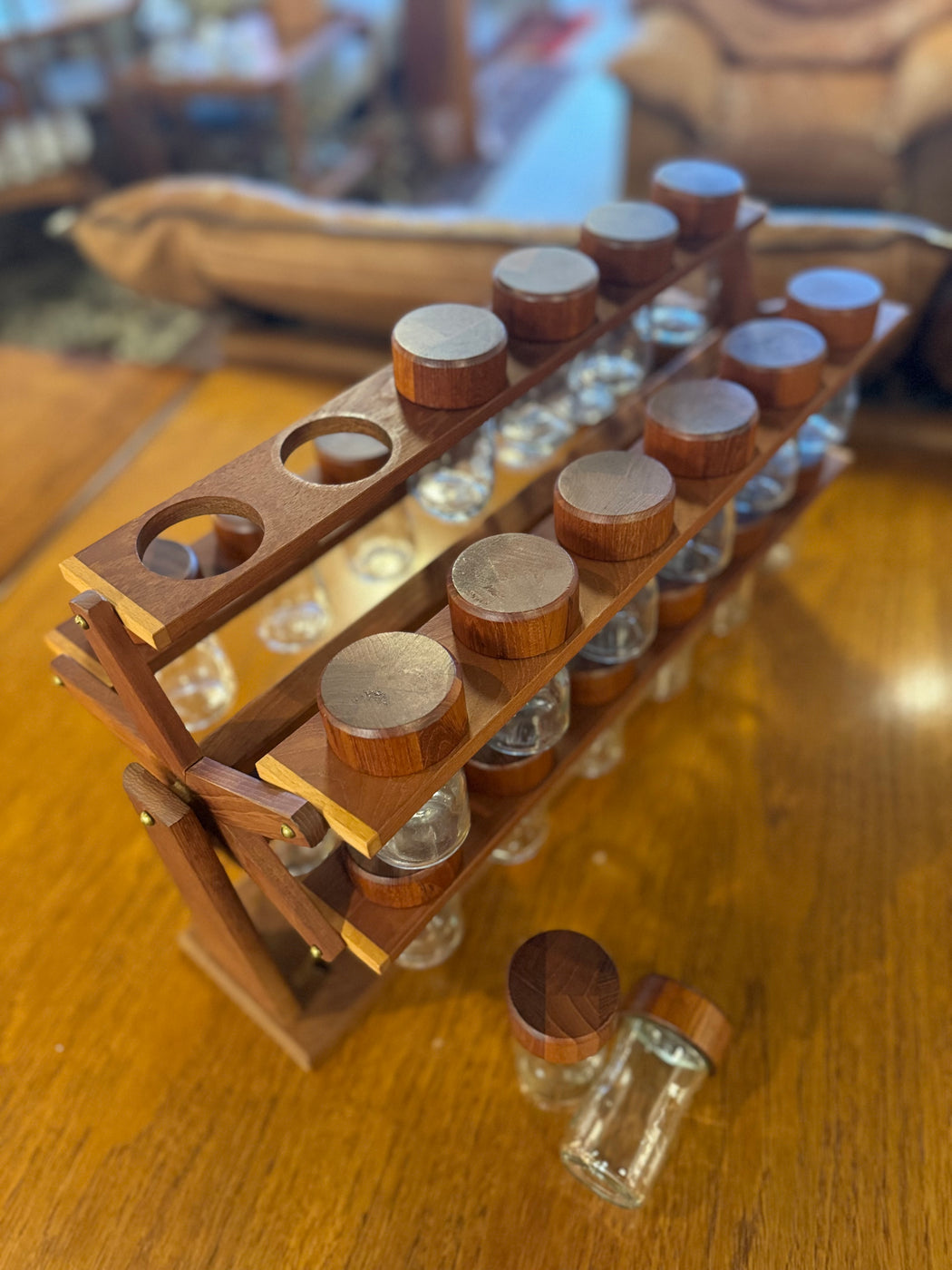SOLD • Digsmed 30 Jar Spice Rack