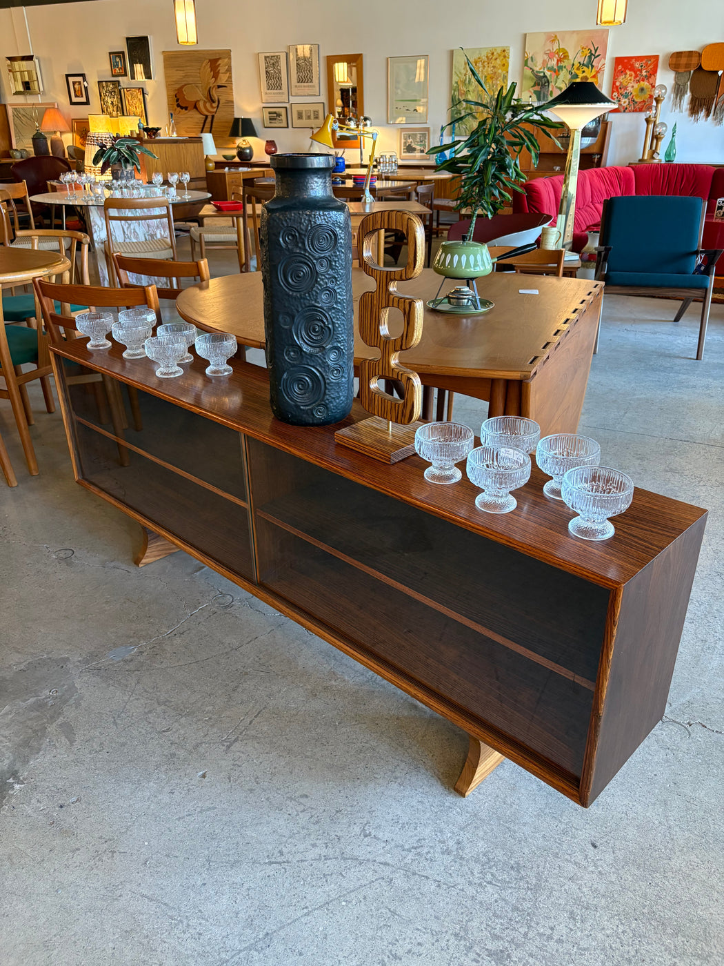 Danish Rosewood Credenza