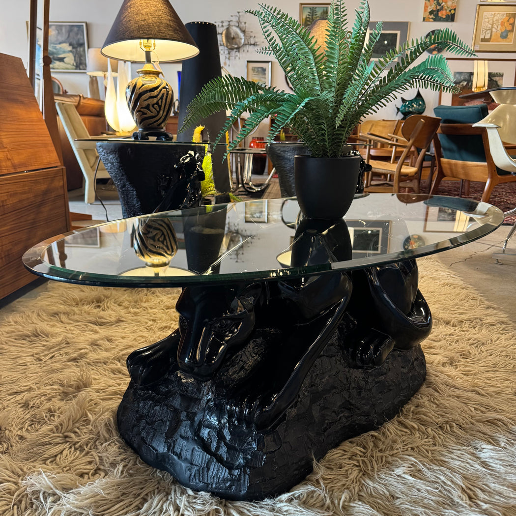 Vintage Panther Table Set