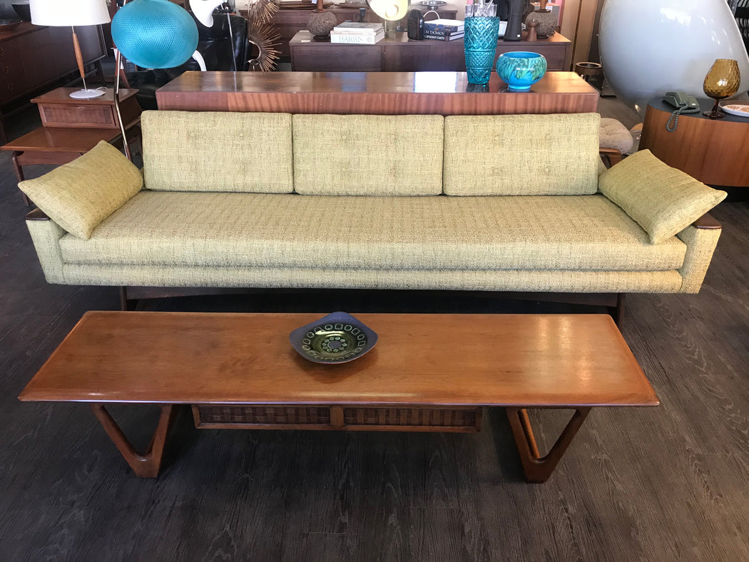 Lemon Lime 1960s Sofa