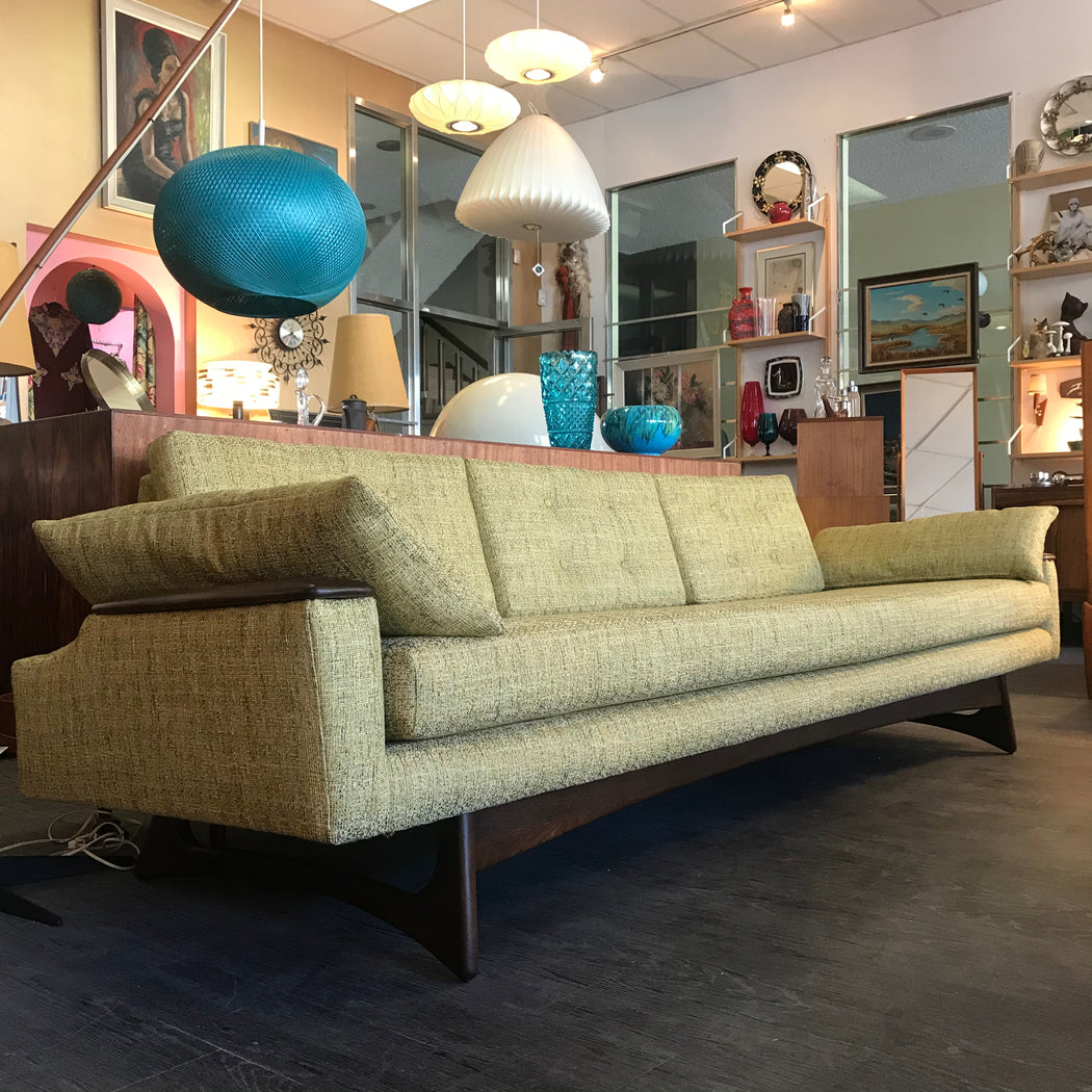 Lemon Lime 1960s Sofa