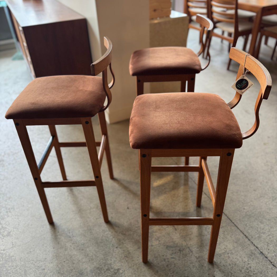 Danish Teak Bar Stools