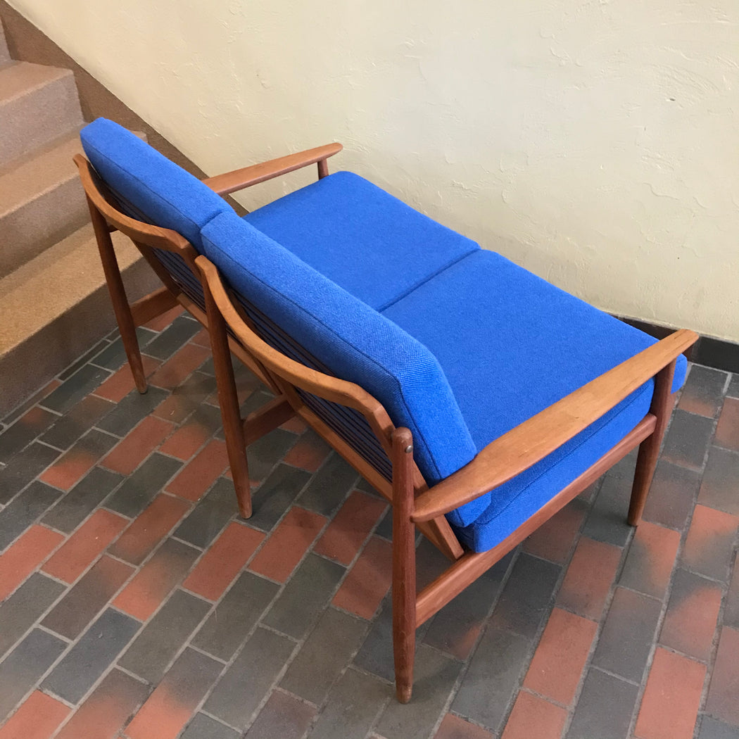 Danish Teak Loveseat