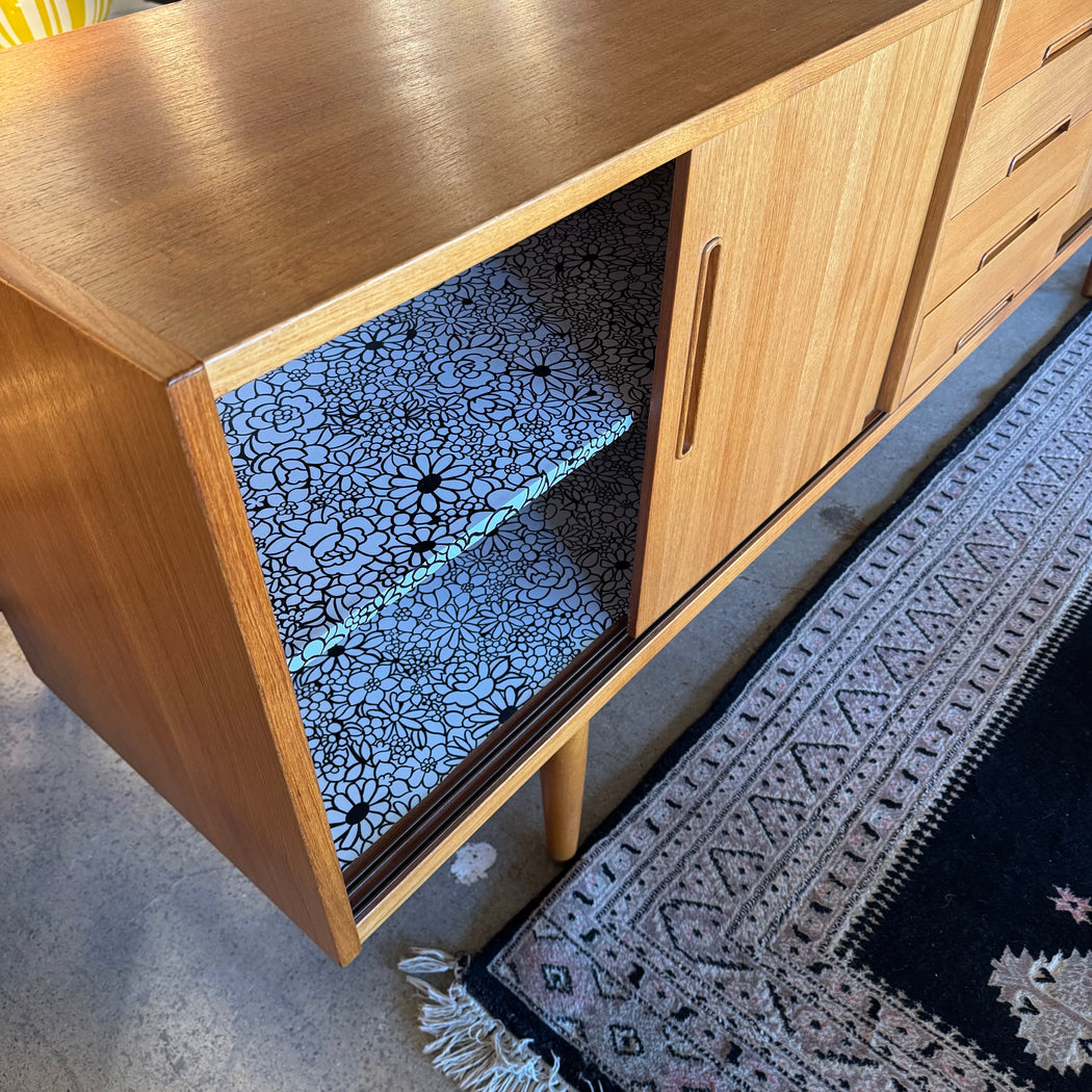 Danish Teak Credenza