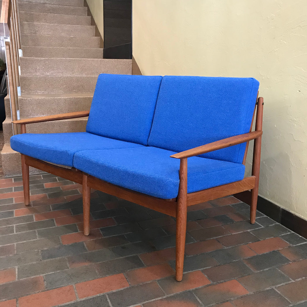 Danish Teak Loveseat