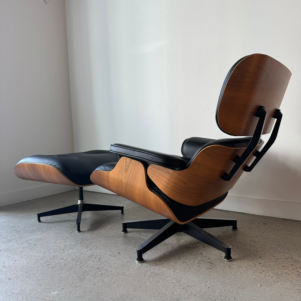 Authentic Eames Chair + Ottoman