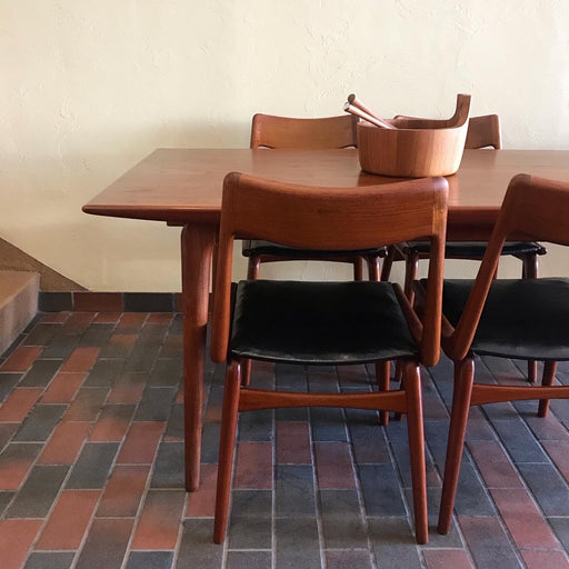 Alfred Christensen Teak Surfboard Dining Table