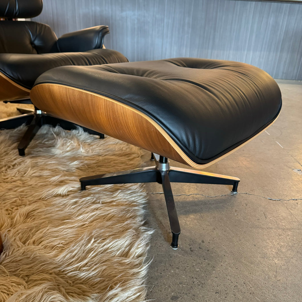 Authentic Eames Chair + Ottoman