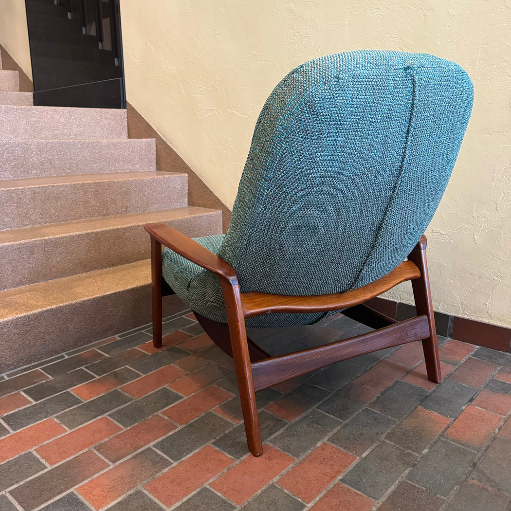 Teak Huber Scoop Chair