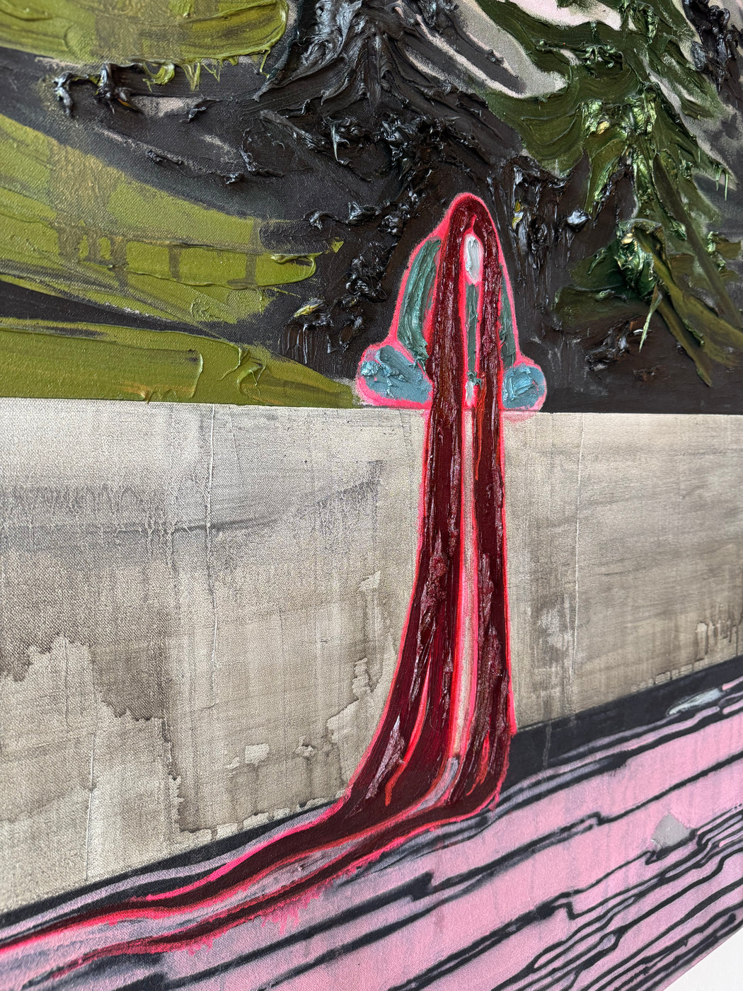 Painting by Kim Dorland