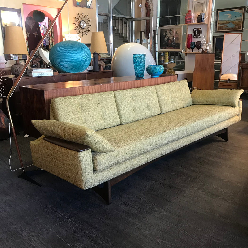 Lemon Lime 1960s Sofa