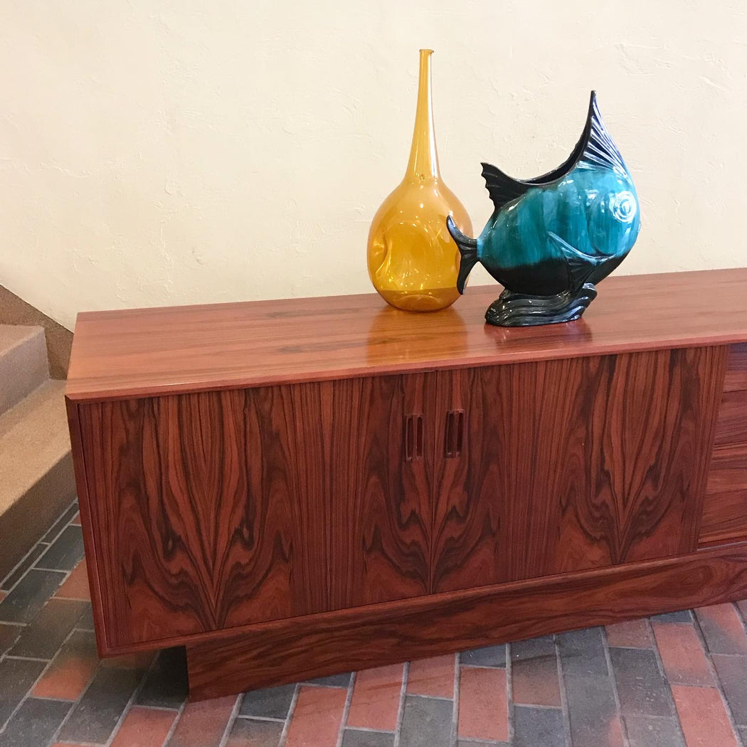 Vintage Rosewood Credenza