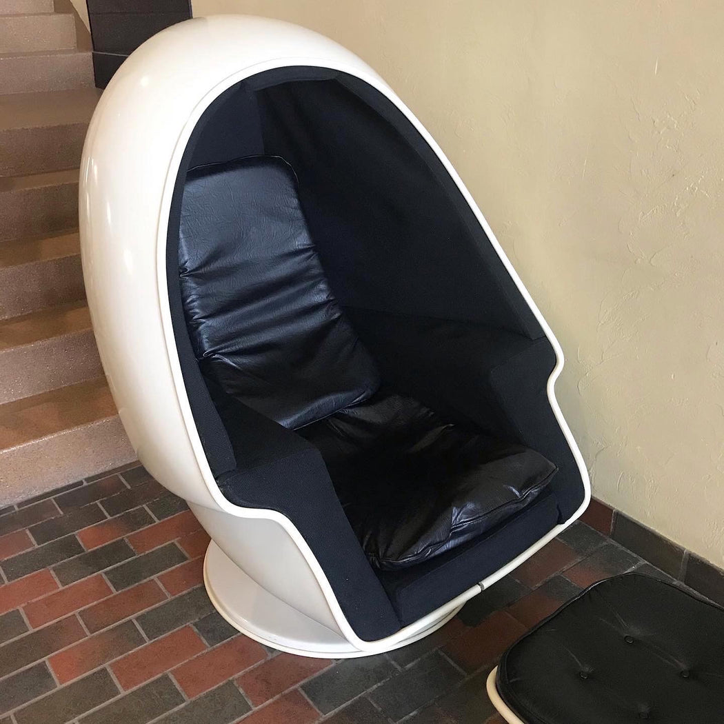 Lee West Egg Chair + Ottoman