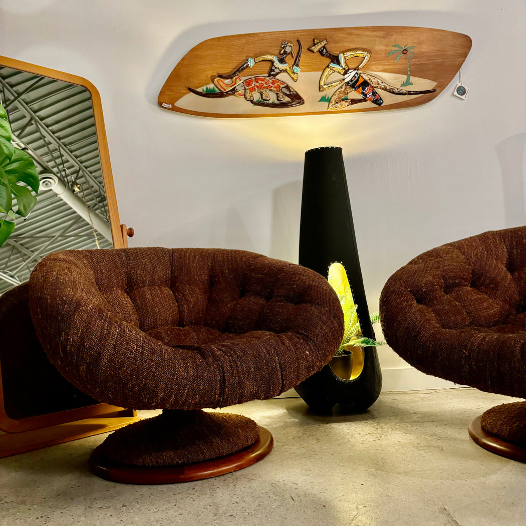 R. Huber Swivel Tub Chair