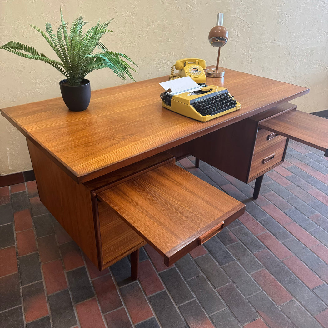 RS Associates Teak Desk