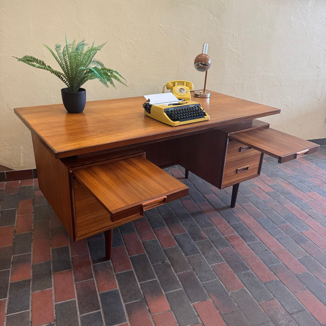 RS Associates Teak Desk