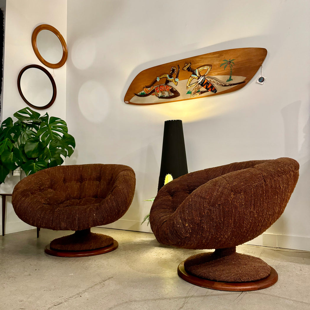 R. Huber Swivel Tub Chair