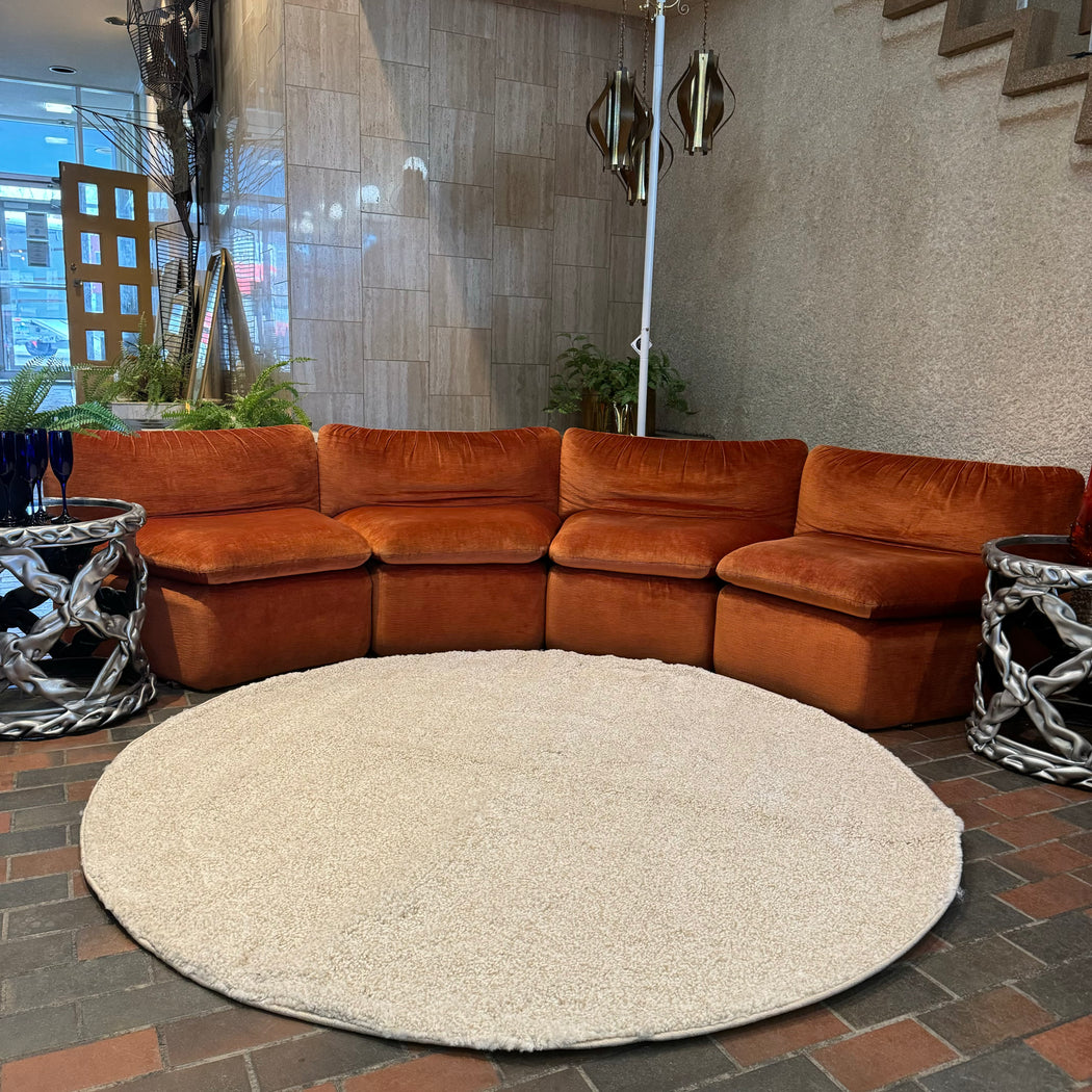 SOLD • 1970s Velvet Sectional