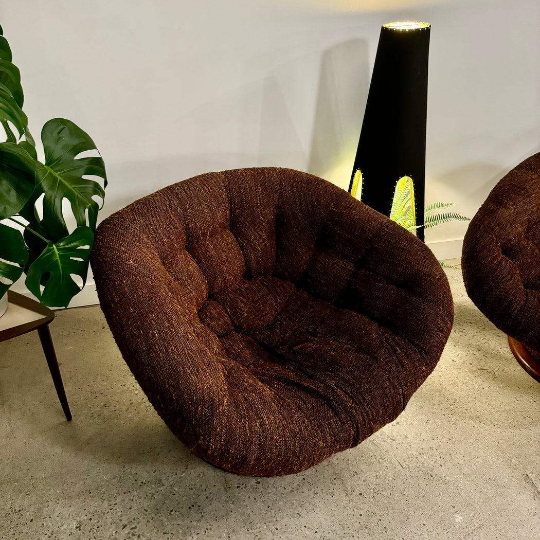 R. Huber Swivel Tub Chair