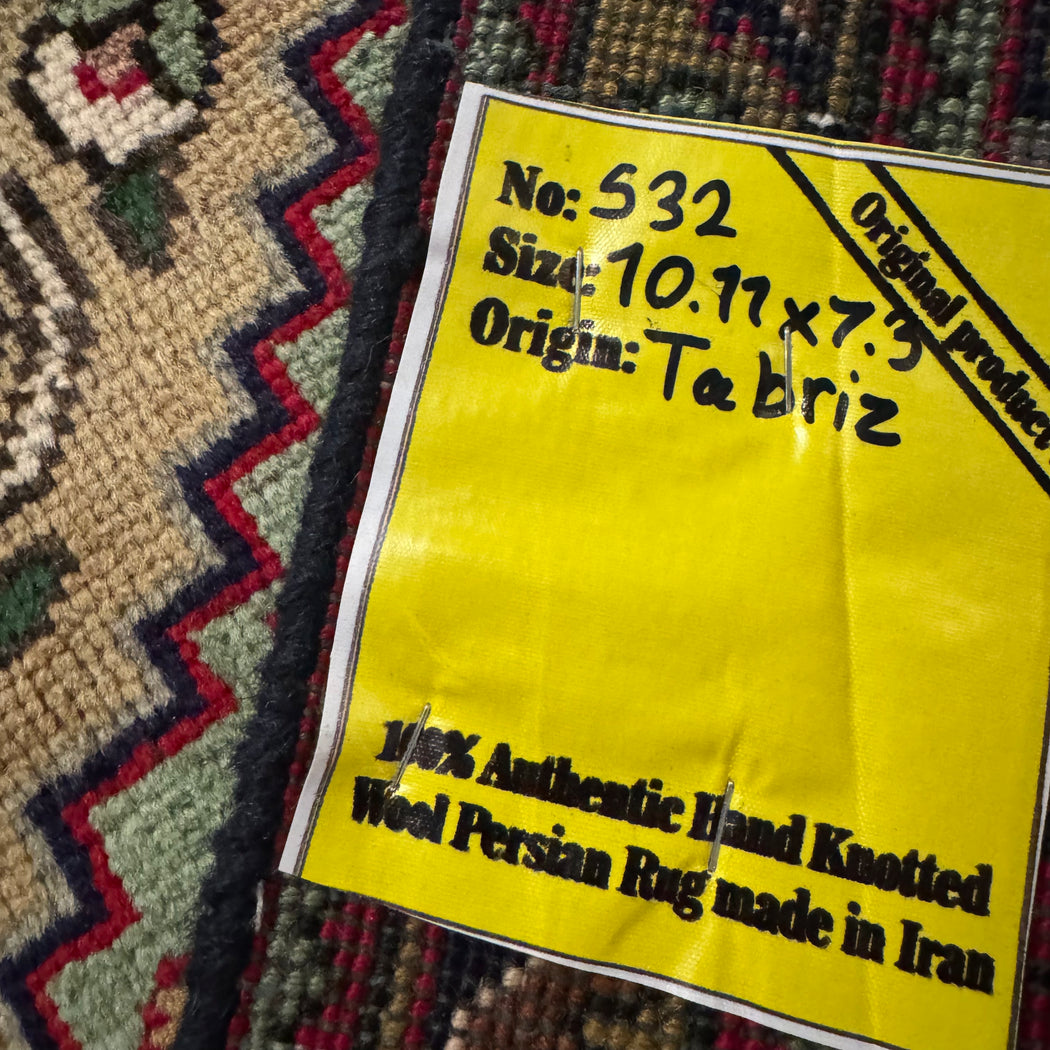 Tabriz Persian Rug 7’3 x 10’11