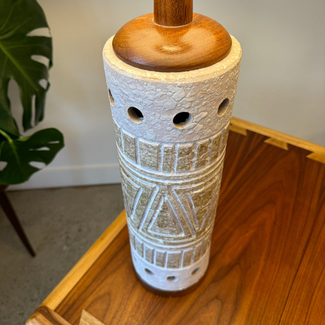 Mid Century Ceramic Lamp