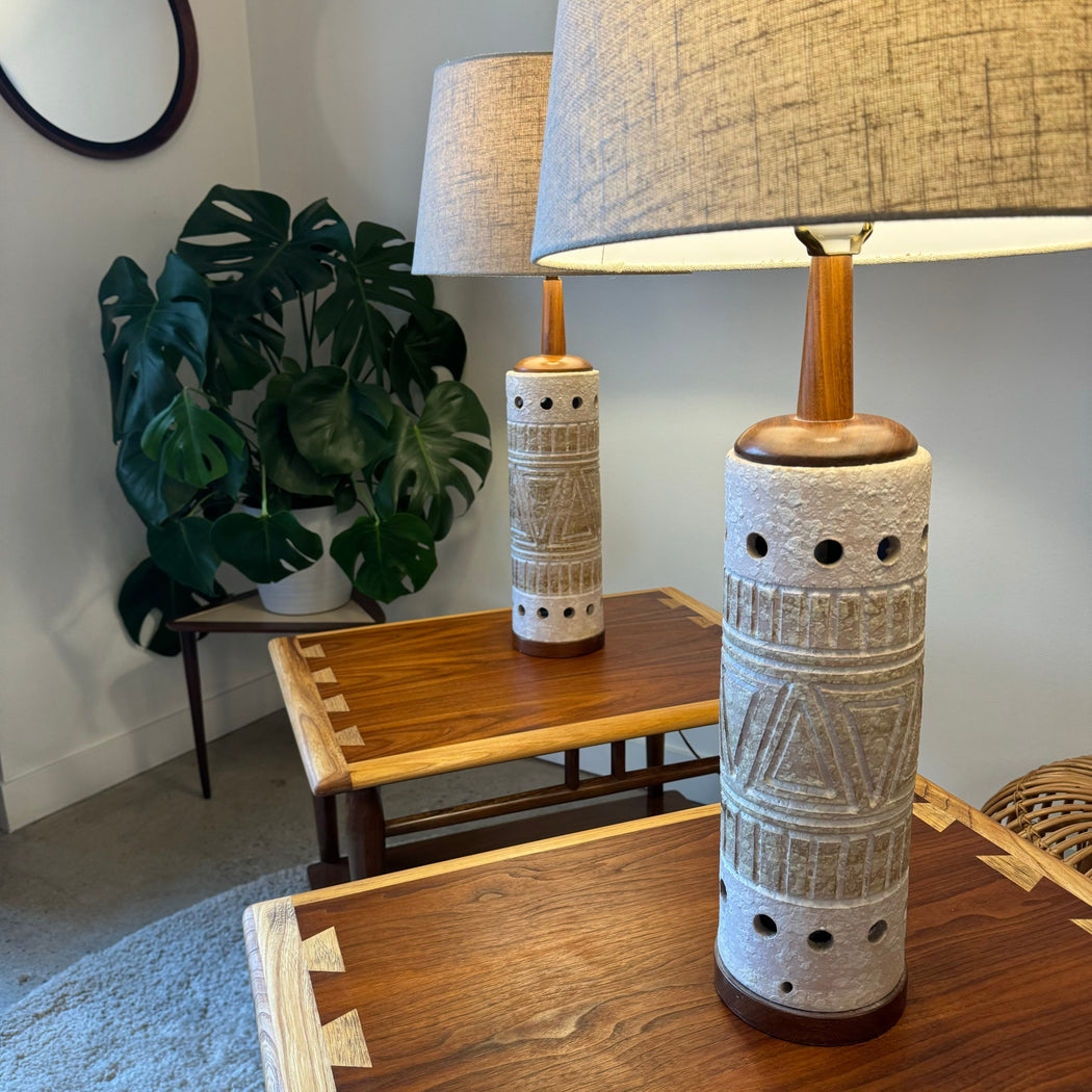Mid Century Ceramic Lamp