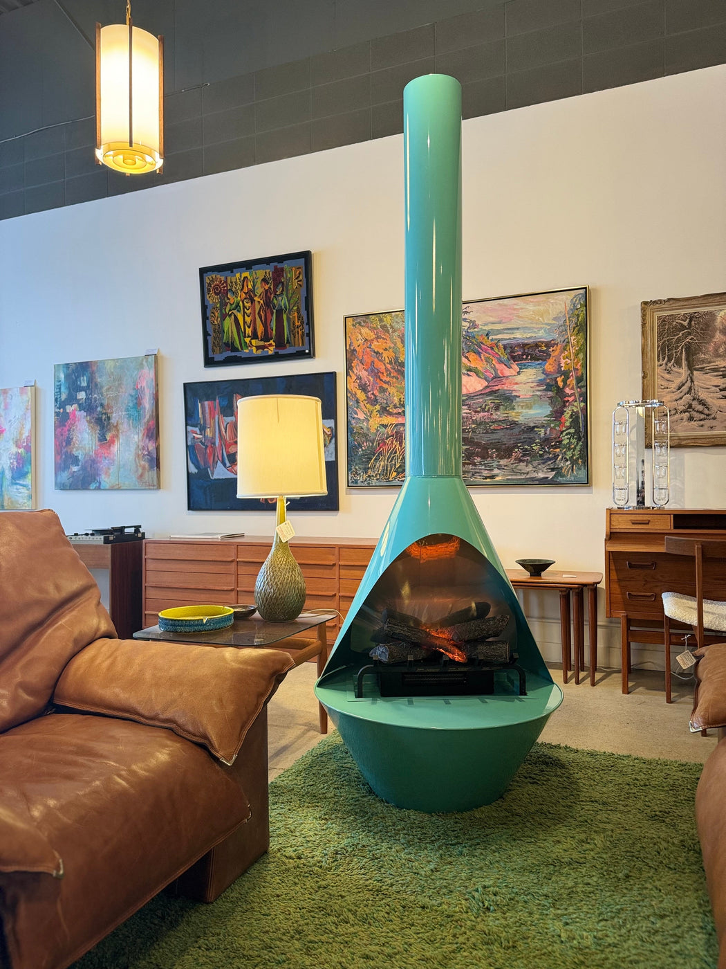 Mid Century Maude Fireplaces