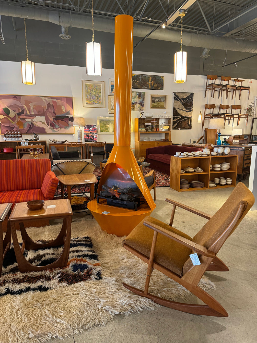 Mid Century Maude Fireplaces