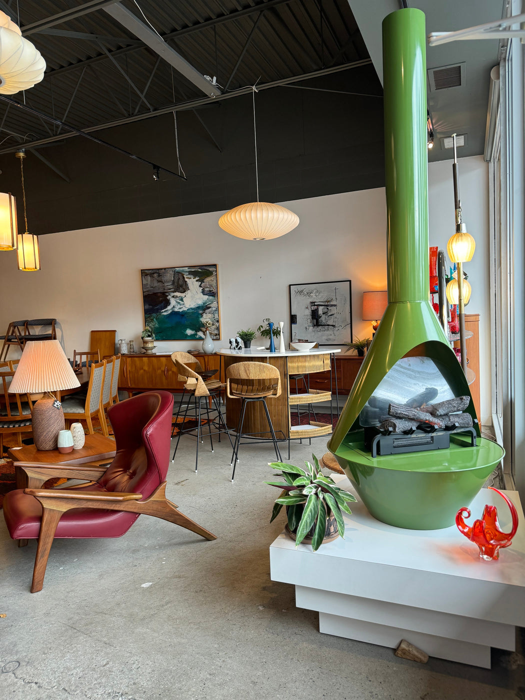 Mid Century Maude Fireplaces