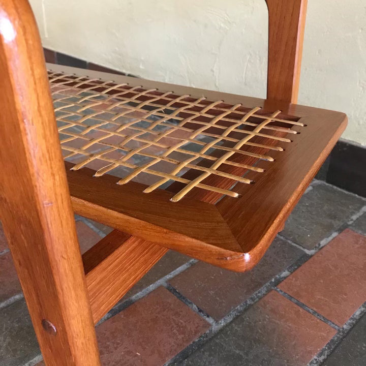 Teak Surfboard Coffee Table