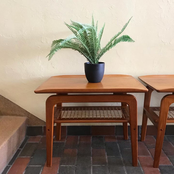 *ON HOLD* Pair of Danish Teak Side Tables