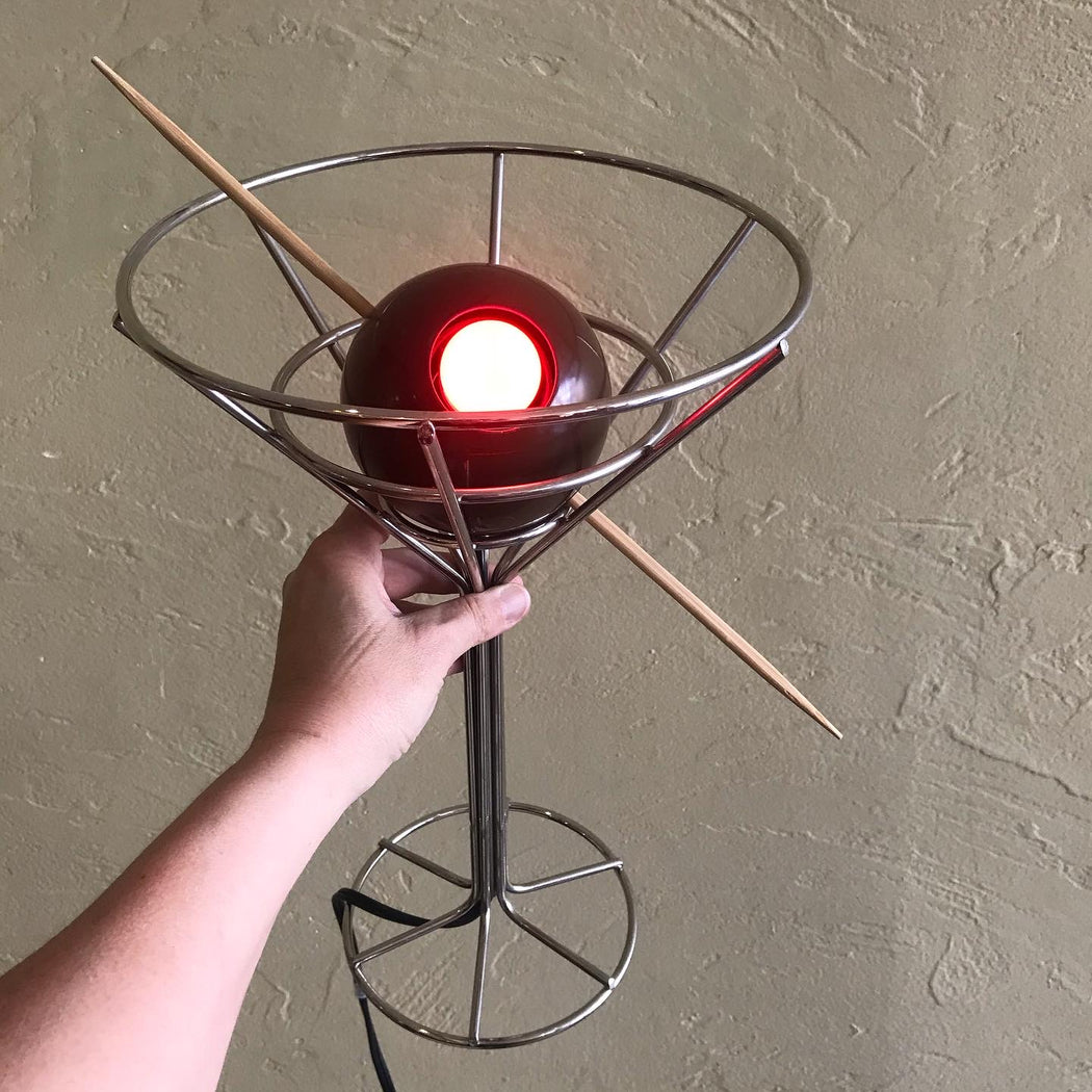 SOLD David Krys Martini Lamp
