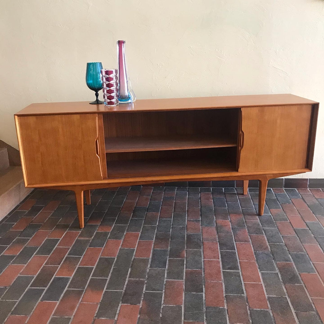 Danish Teak Knud Nielsen Credenza