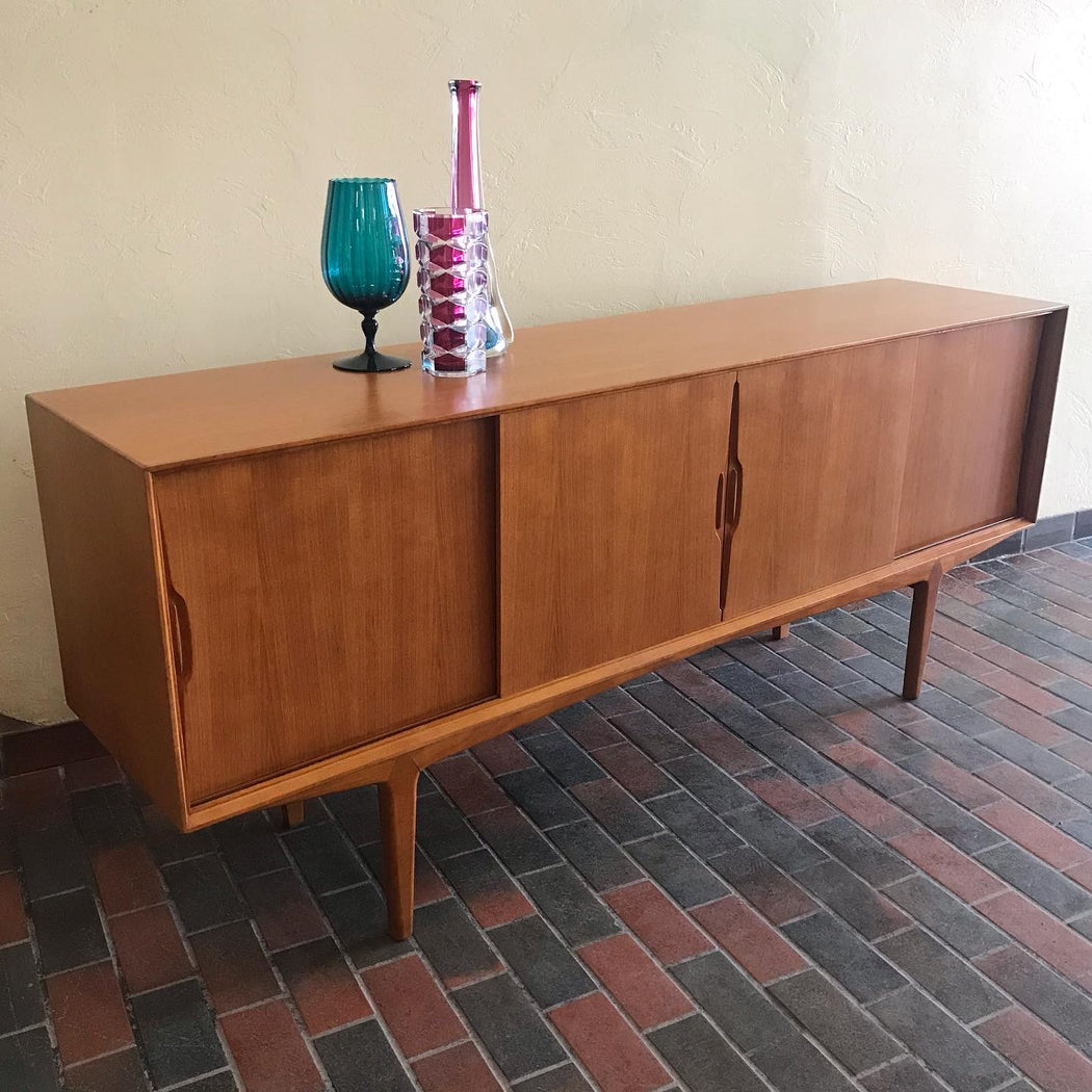 Danish Teak Knud Nielsen Credenza