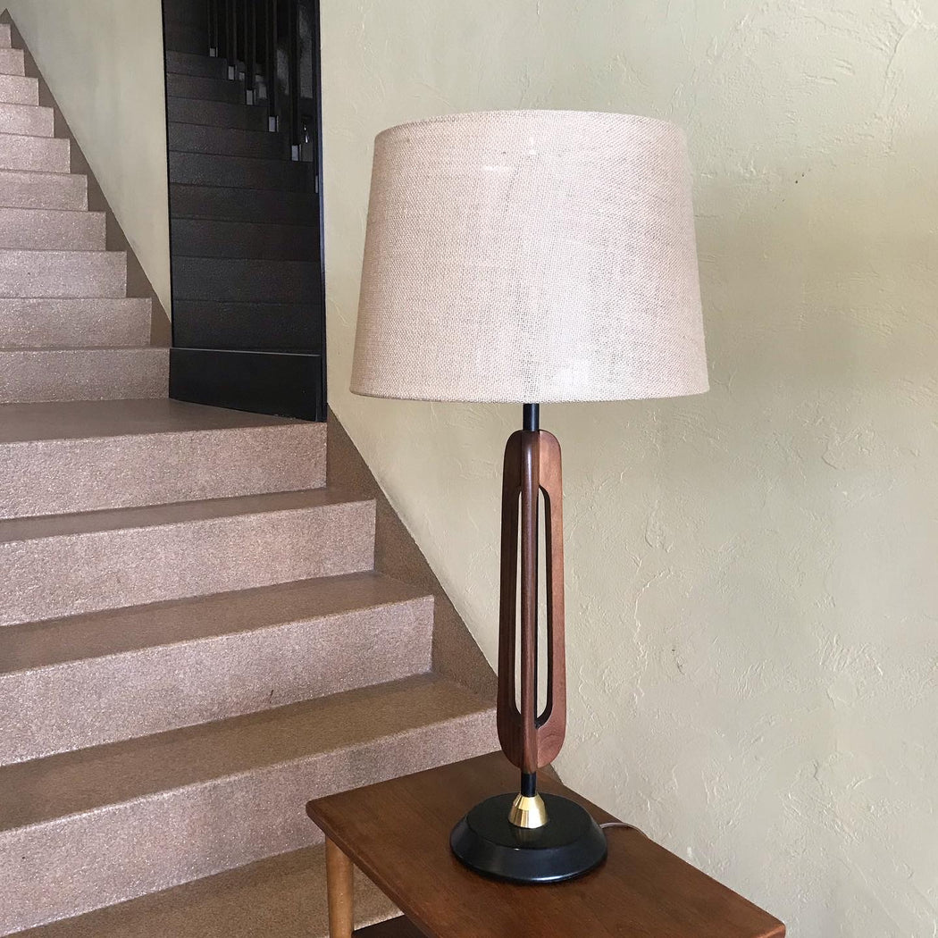 Midcentury Lamp Pair