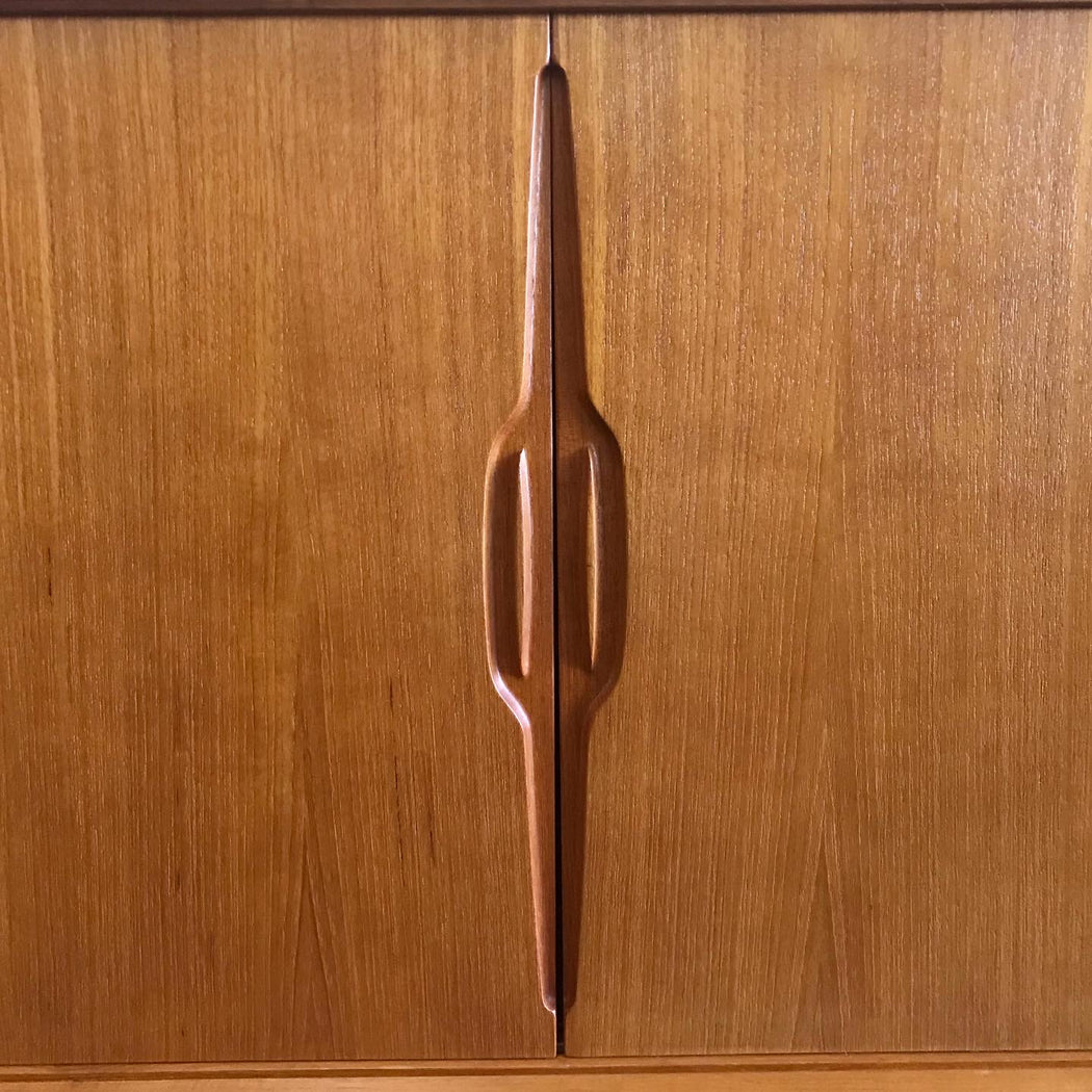 Danish Teak Knud Nielsen Credenza