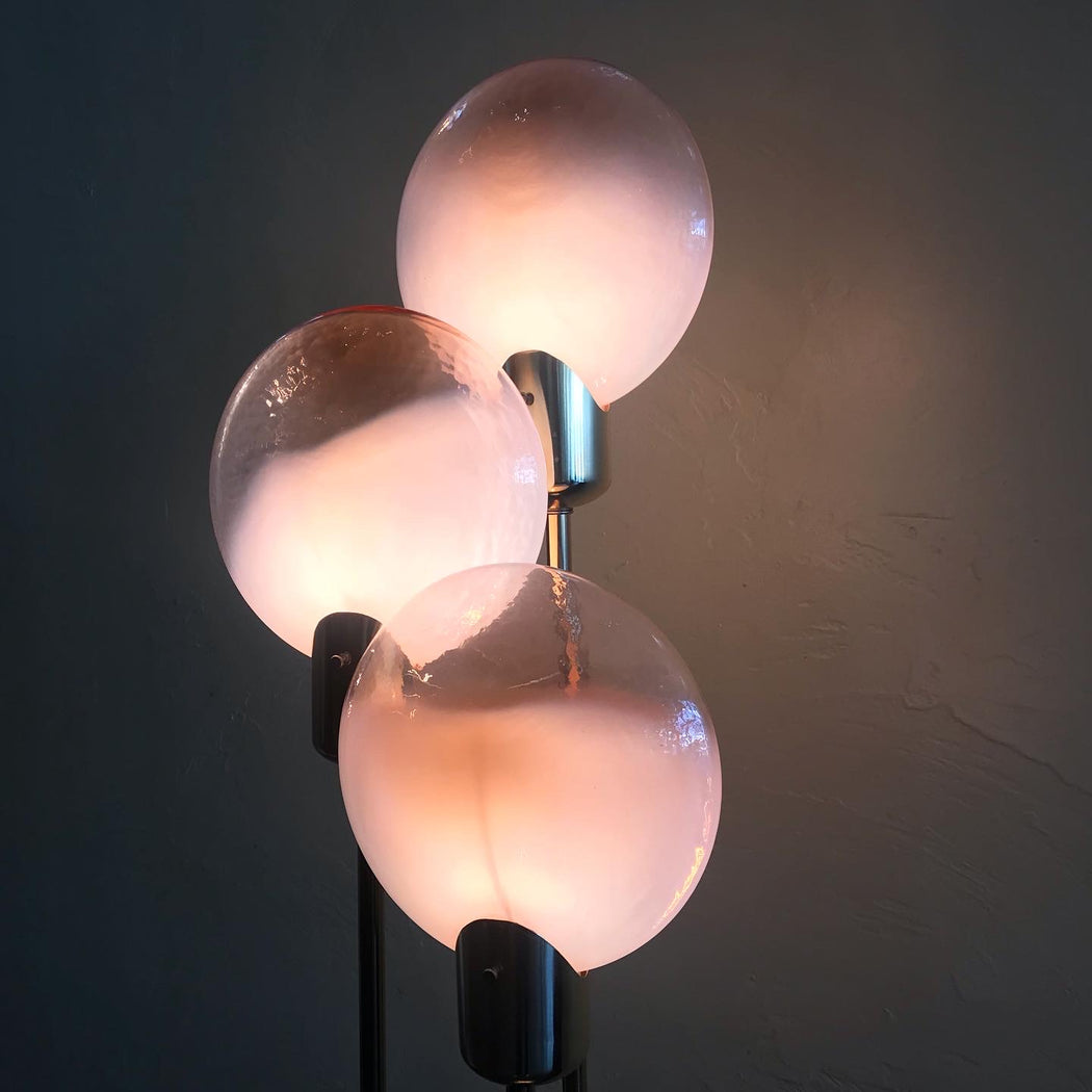 Brass Lollipop Floor Lamp