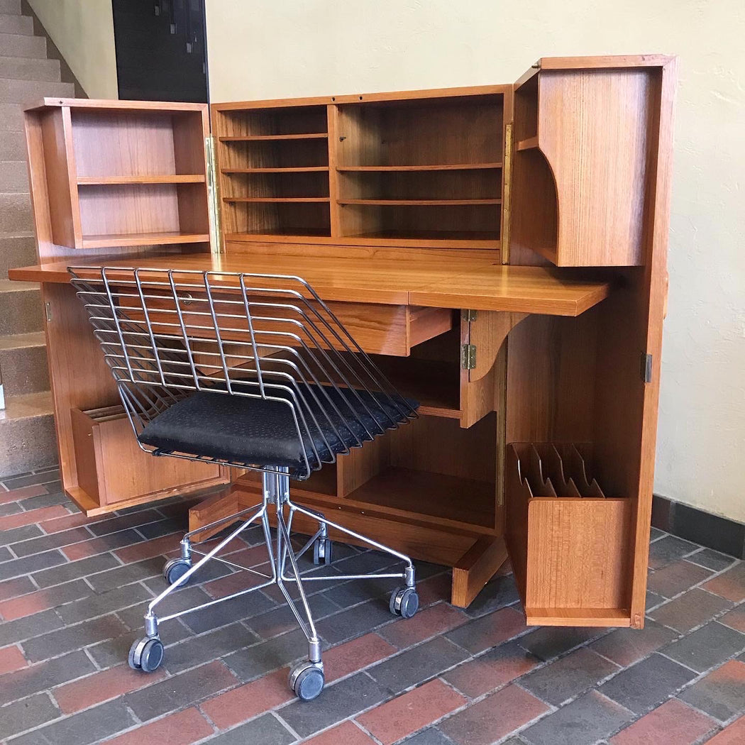Teak Magic Box Desk