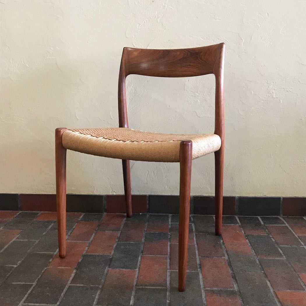 Set of 6 Rosewood Moller Chairs