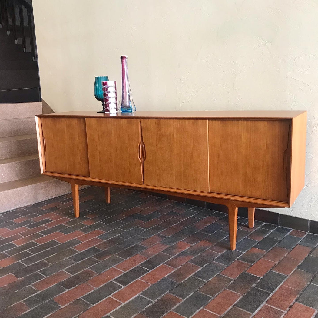 Danish Teak Knud Nielsen Credenza