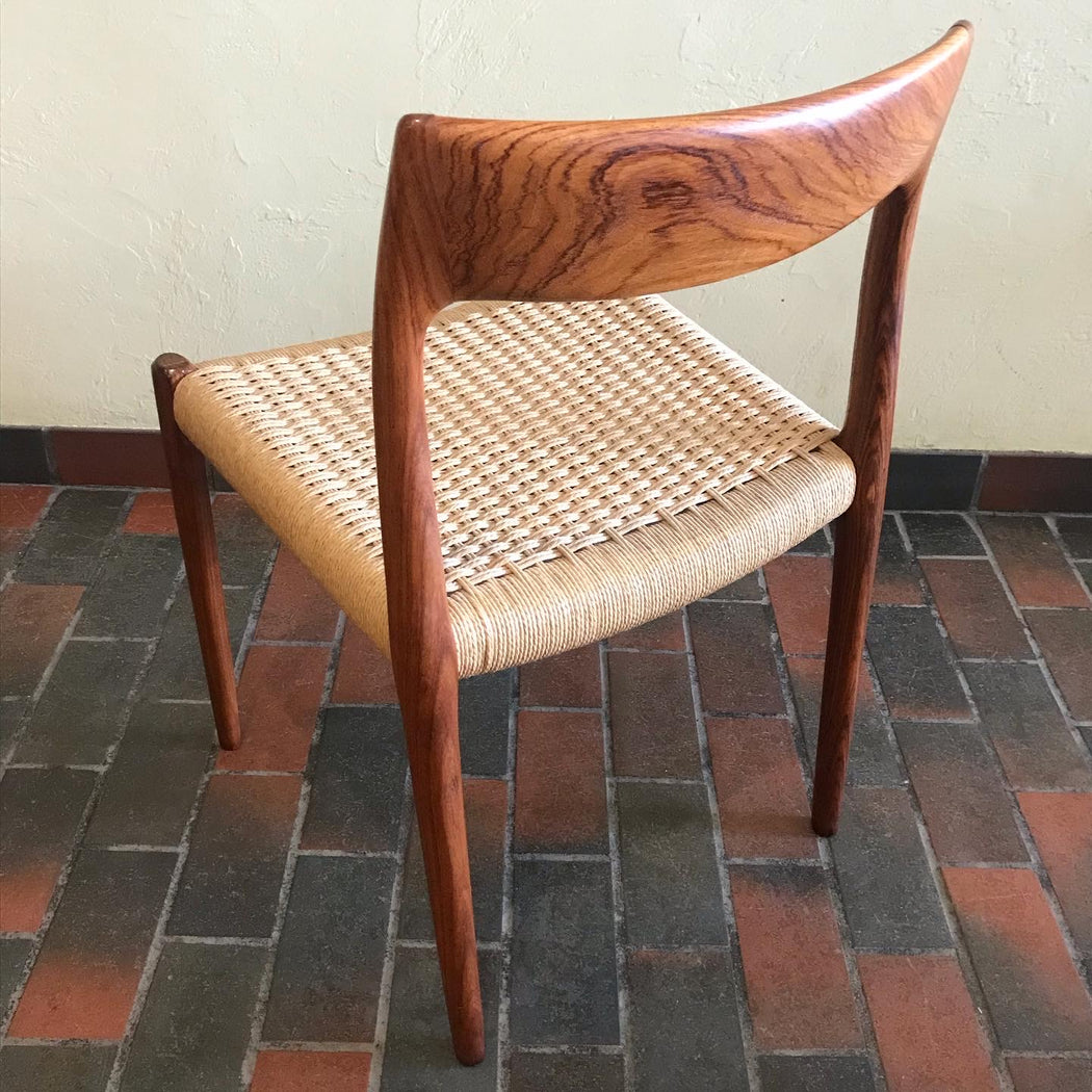 Set of 6 Rosewood Moller Chairs