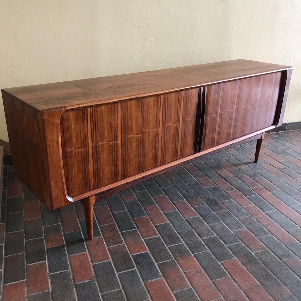 *ON HOLD* Rosewood Tambour Door Credenza