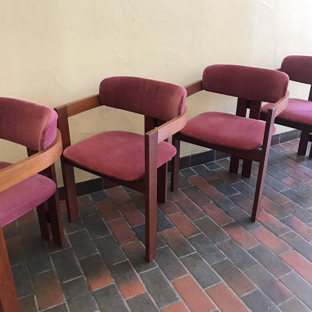 Set of Four Teak Dining Chairs