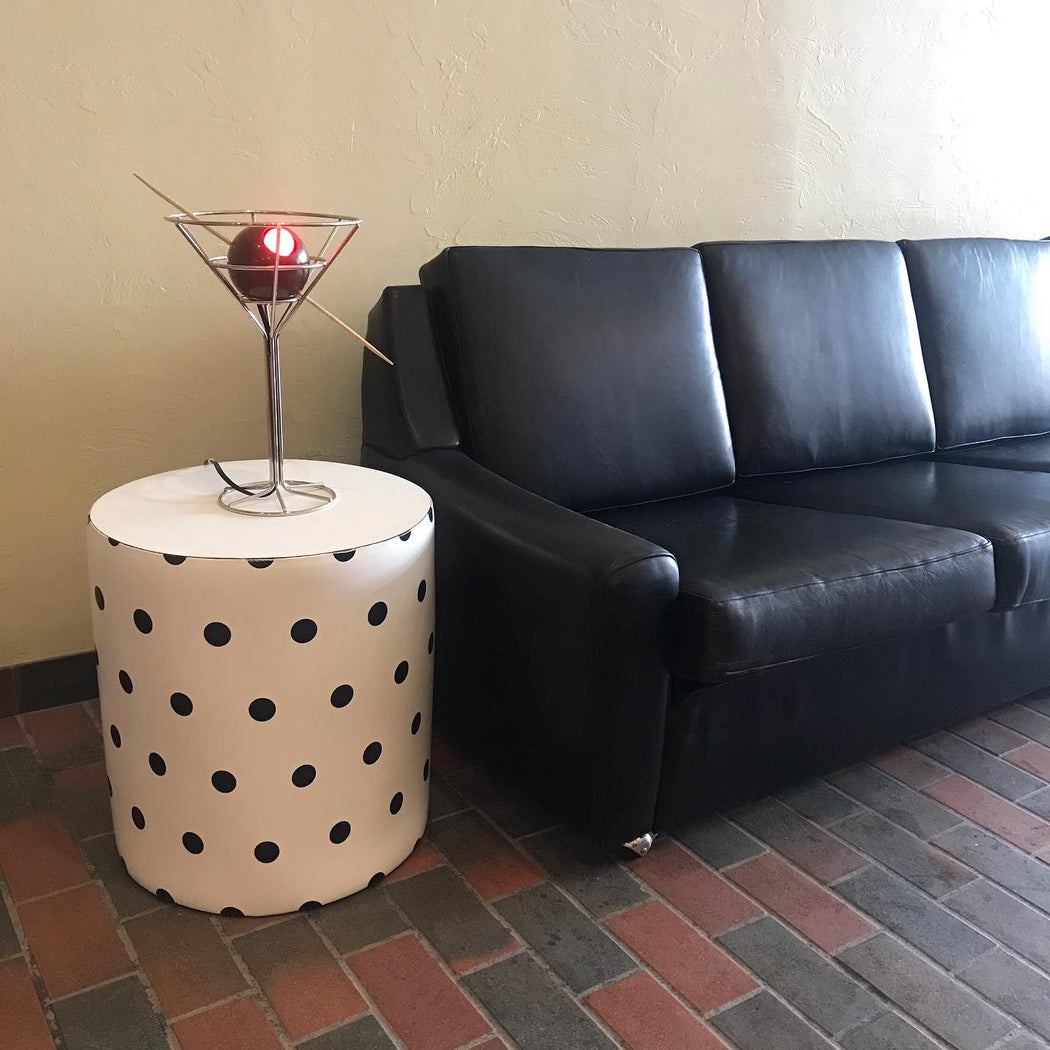 1970s Four Seat Leather Sofa